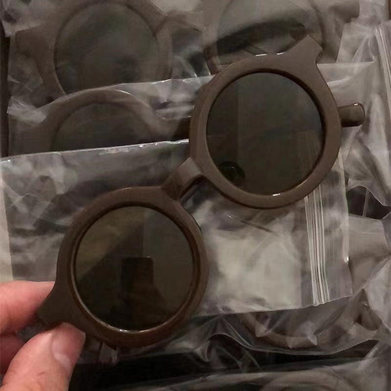 Wholesale New Round Retro Danish Children's Sunglasses